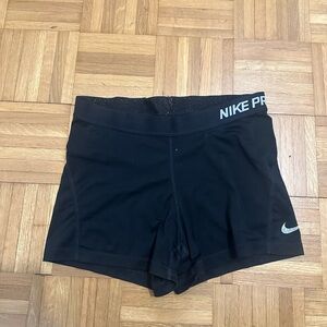 Nike Women's Black Athletic Shorts